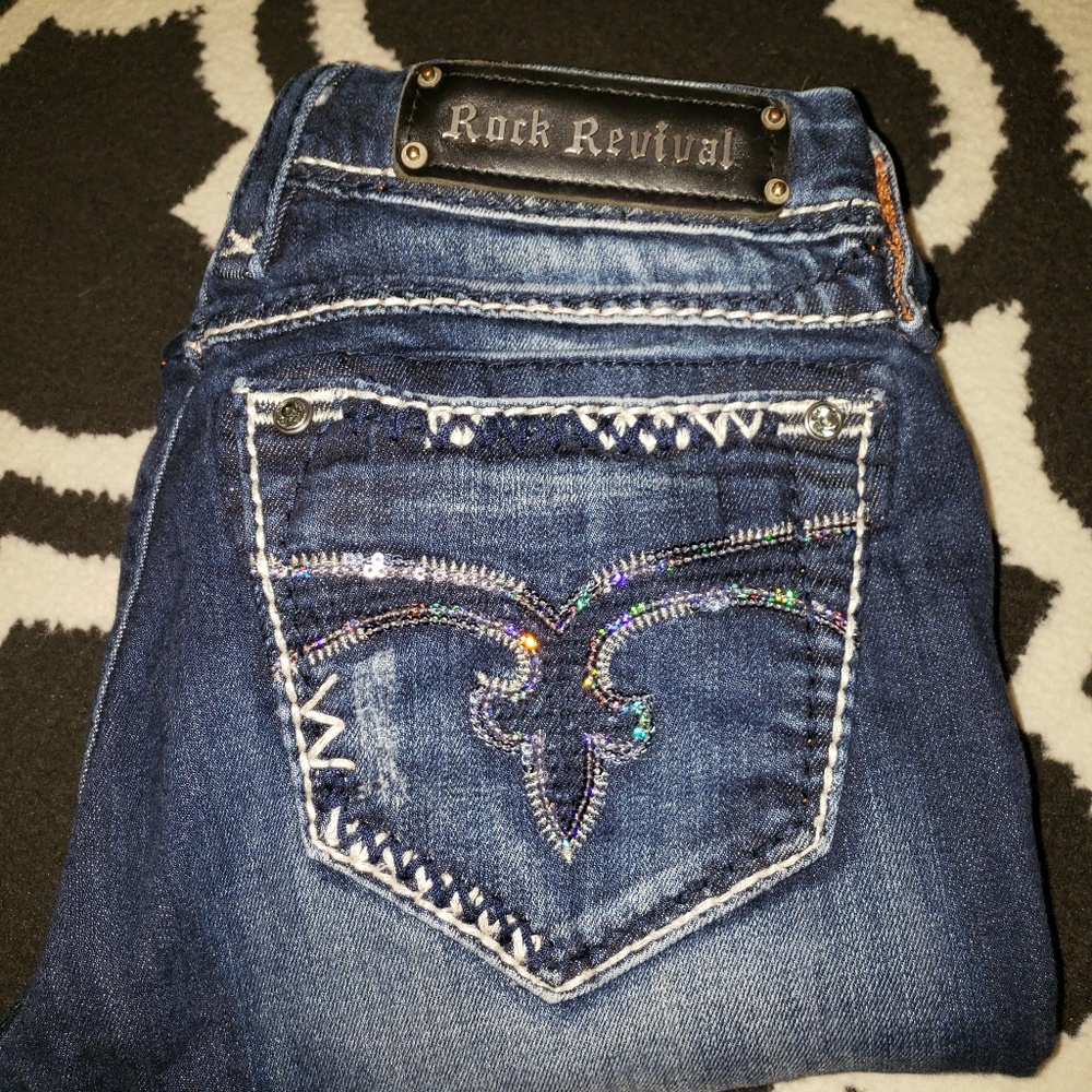 Rock Revival Capris 29